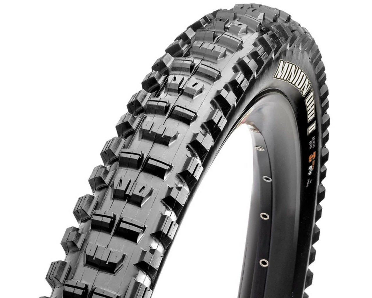 Maxxis Minion DHR II Freeride-Reifen 27.5 X 2.40 Zoll WT TLR 3C MaxxTerra EXO Faltreifen | Schwarz 1 Maxxis Minion DHR II Freeride-Reifen 27.5 X 2.40 Zoll WT TLR 3C MaxxTerra EXO Faltreifen | Schwarz