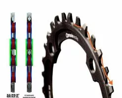 Praxis Works Kettenblatt ERing Steel Wave MTB 4x 104 Mm Lochkreis Mit Gewinde | Schwarz -Angebote Schläuche Store praxis works kettenblatt ering steel wave mtb 4x 104 mm lochkreis mit gewinde schwarz 36 zhne 003 72254 2200x1760 1280x1280