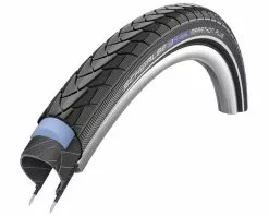 Schwalbe Marathon Plus Trekking-Reifen 26 Zoll | Schwarz Reflex TwinSkin SmartGuard EnduranceCompoun