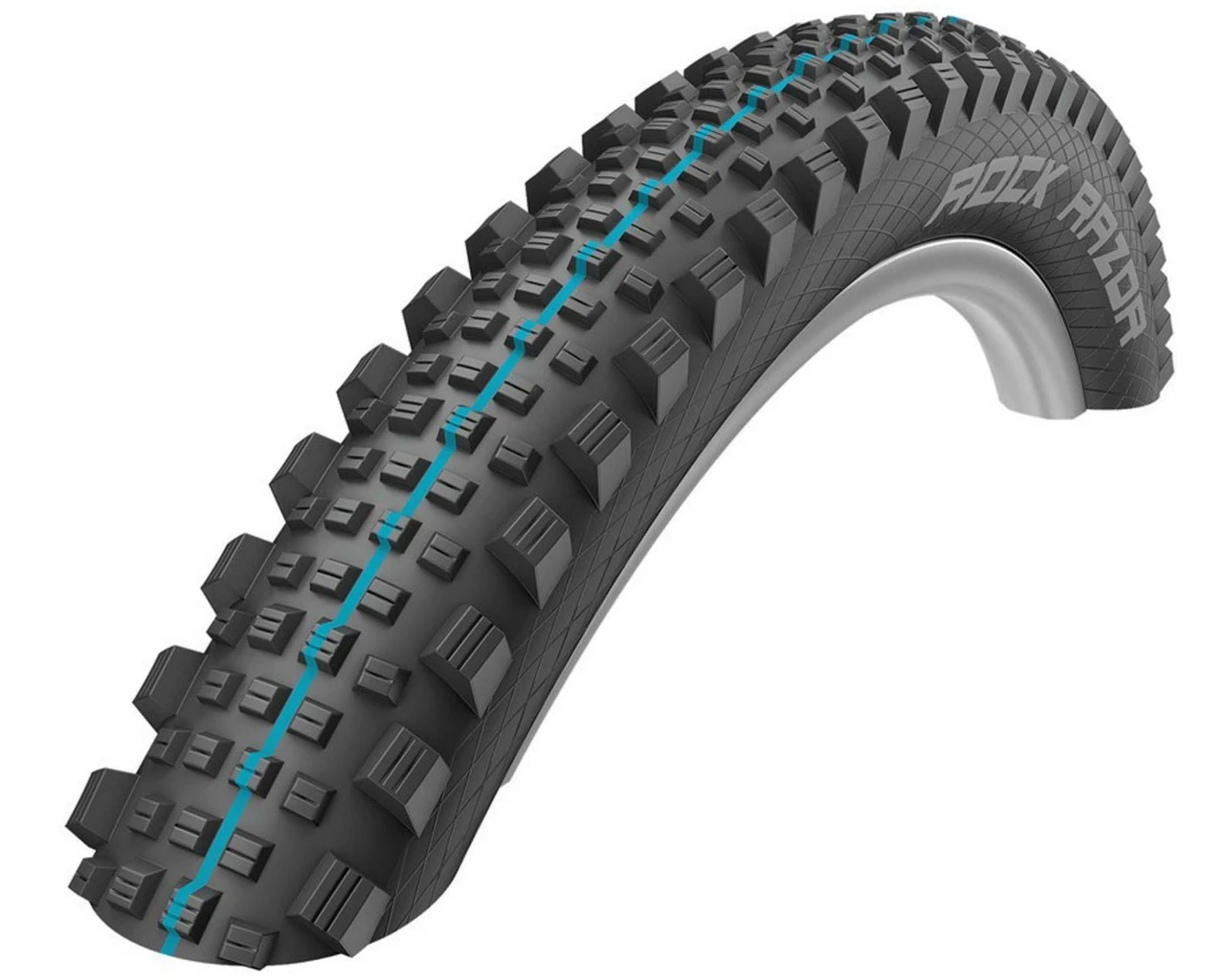 Schwalbe Reifen Rock Razor Evolution 29 X 2.35 - SnakeSkin, TL-Easy, Faltbar | Black