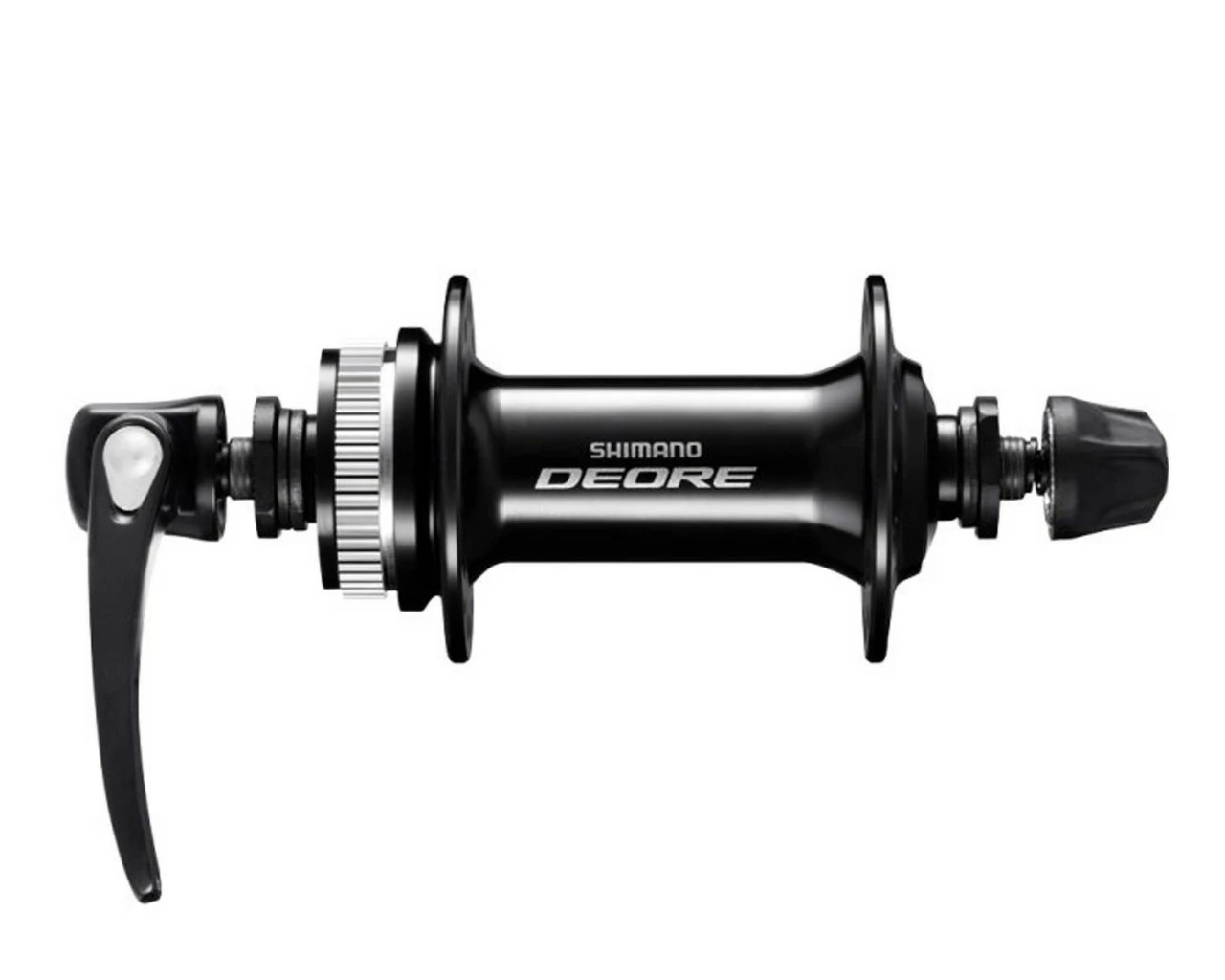 Shimano Vorderradnabe Deore MTB HB-M6000 Center-Lock - Schnellspanner | Schwarz 1 Shimano Vorderradnabe Deore MTB HB-M6000 Center-Lock - Schnellspanner | Schwarz