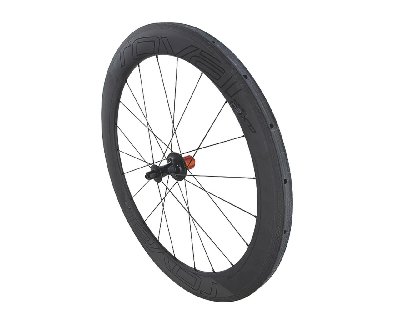 Specialized Roval CLX 64 Tubular - Carbon Hinterrad 28 Zoll | Satin Carbon-gloss Black