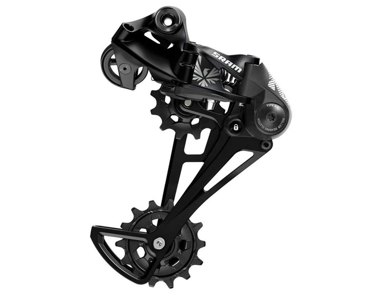 Sram NX Eagle Schaltwerk 12-fach, X-Horizon | Schwarz 1 Sram NX Eagle Schaltwerk 12-fach, X-Horizon | Schwarz