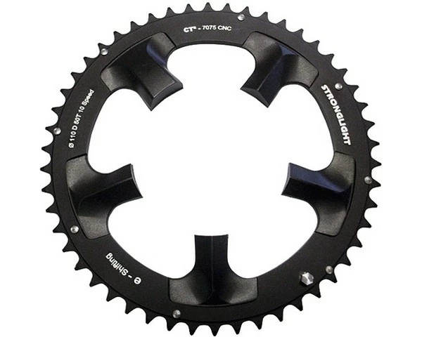 Stronglight E-Shifting CT2 Kettenblatt 5-Arm | 130 Mm Shimano Dura Ace 7900 DI2 Kompatibel 1 Stronglight E-Shifting CT2 Kettenblatt 5-Arm | 130 Mm Shimano Dura Ace 7900 DI2 Kompatibel